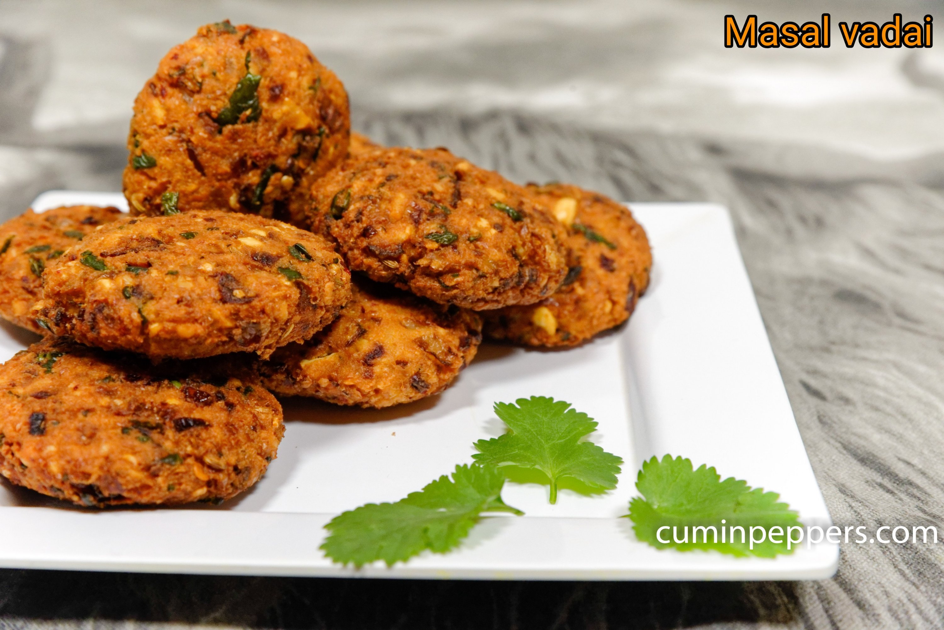 Masal Vadai / Masala vada