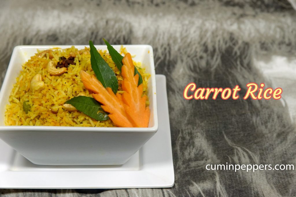 carrot rice