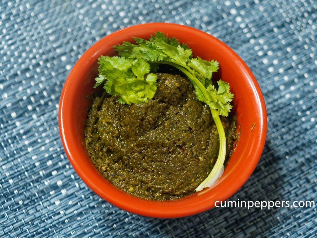 Kothamalli thuvayal | Coriander leaves thuvayal