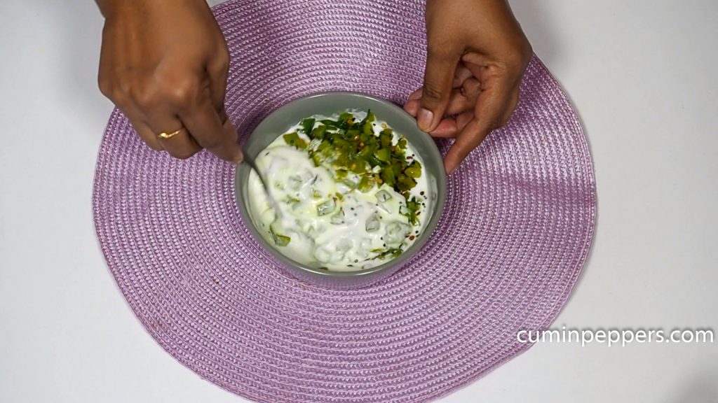 pudalanga thayir pachadi | snake gourd raita