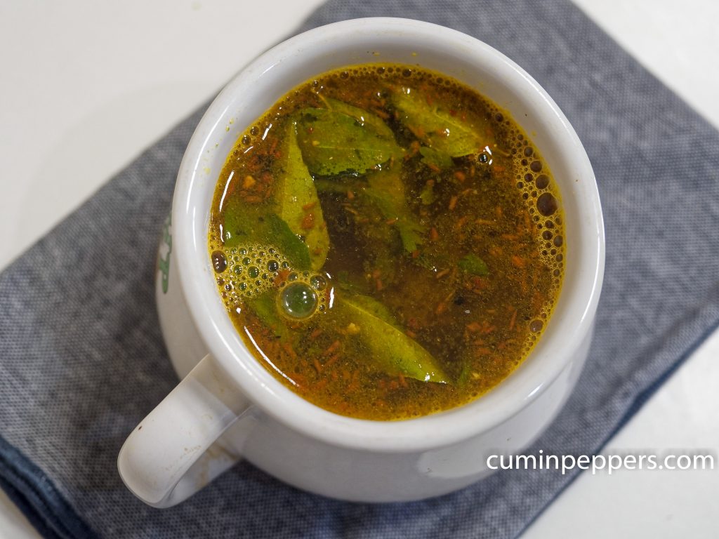 coriander leaves rasam