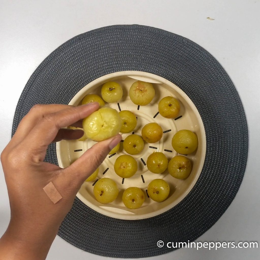 gooseberry pickle | nellikai thokku