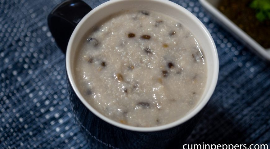 Urad dhal porridge/ Ullundhu Kanji
