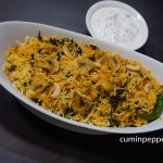 Mushroom dum Biriyani