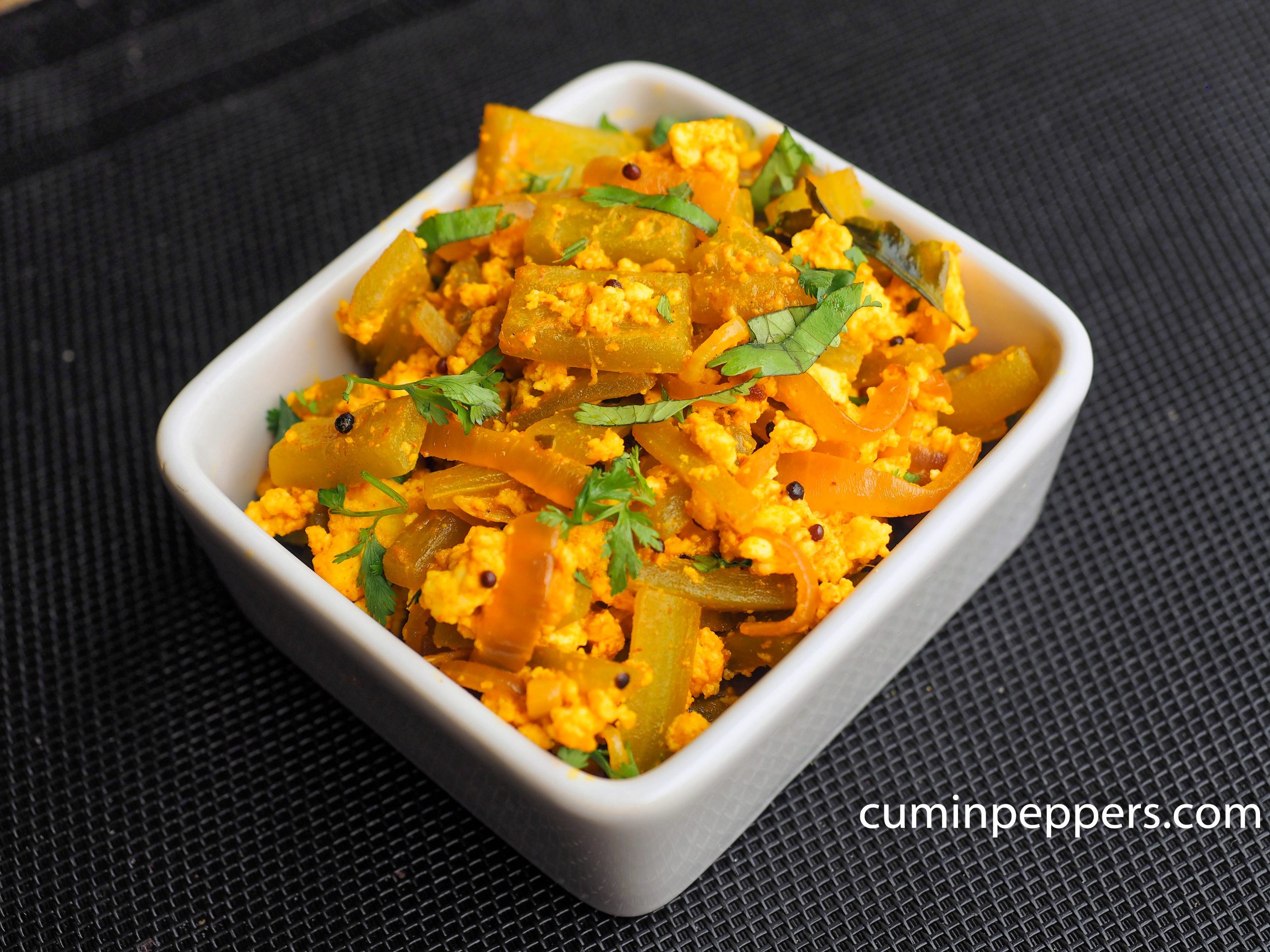 snake gourd stir fry