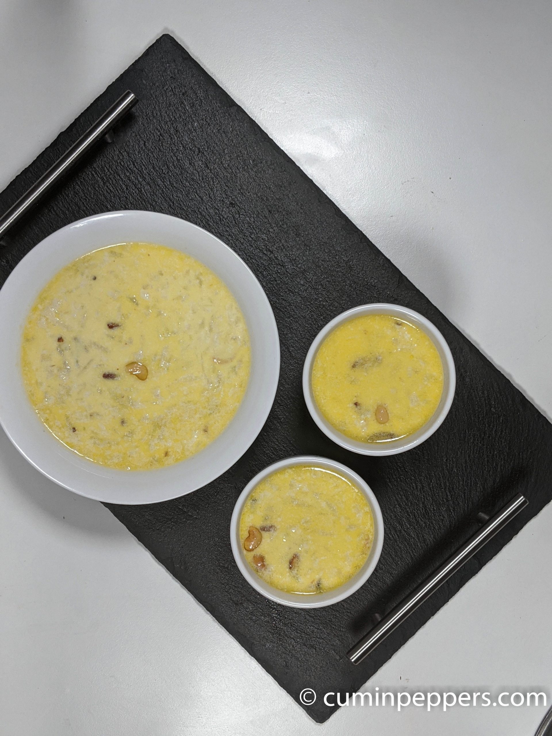 dessert recipe easy bottle gourd kheer CuminPeppers