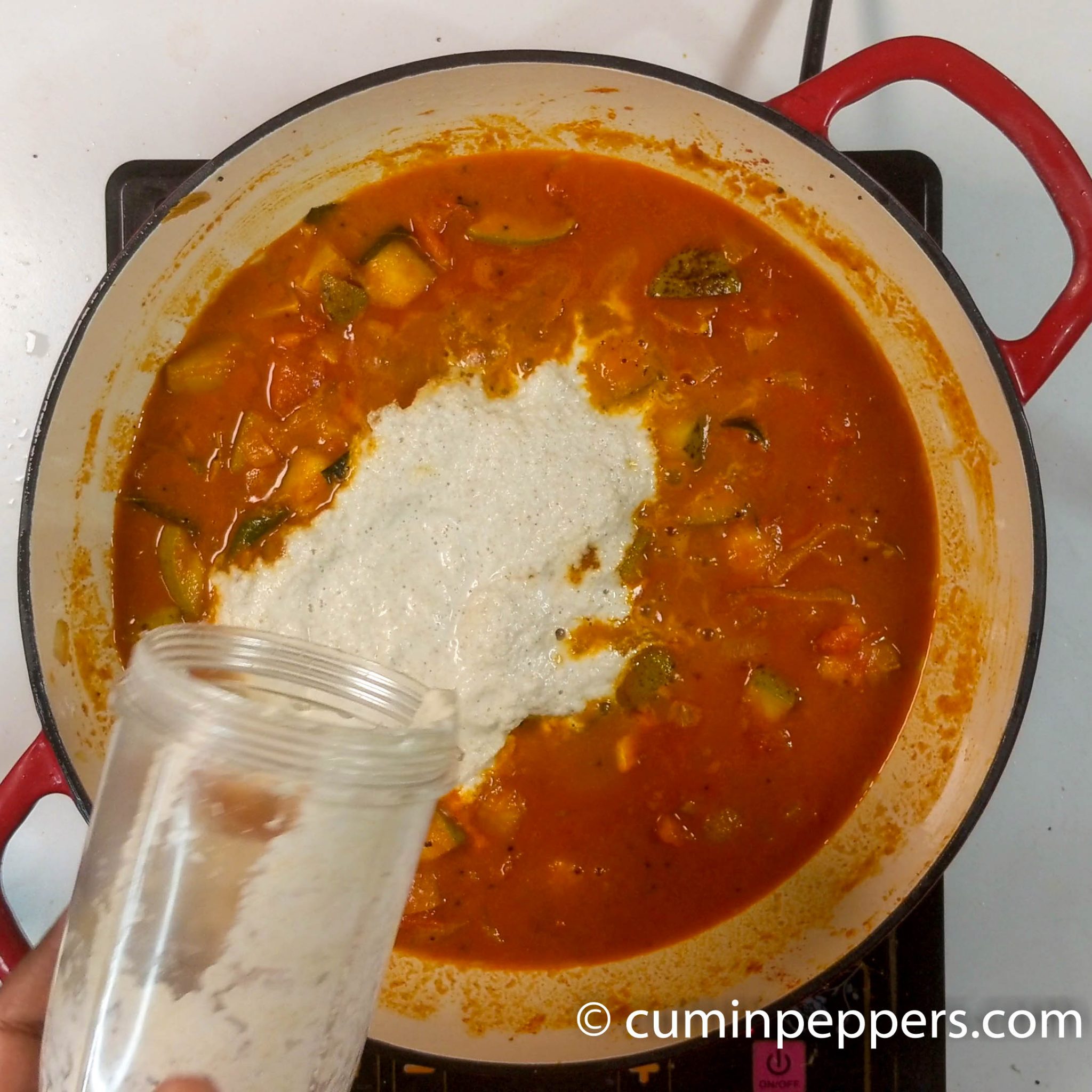 tamil food recipes raw mango kulambu CuminPeppers